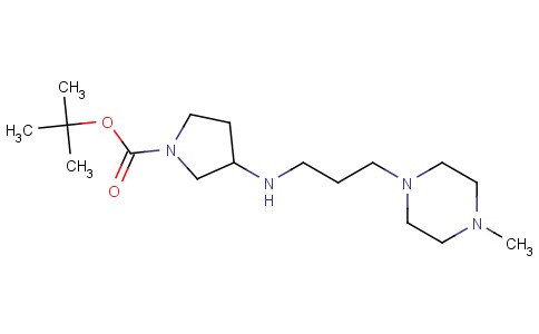 1-BOC-3-[(4-METHYL-PIPERAZIN-1-YLPROPYL)-AMINO]-PYRROLIDINE